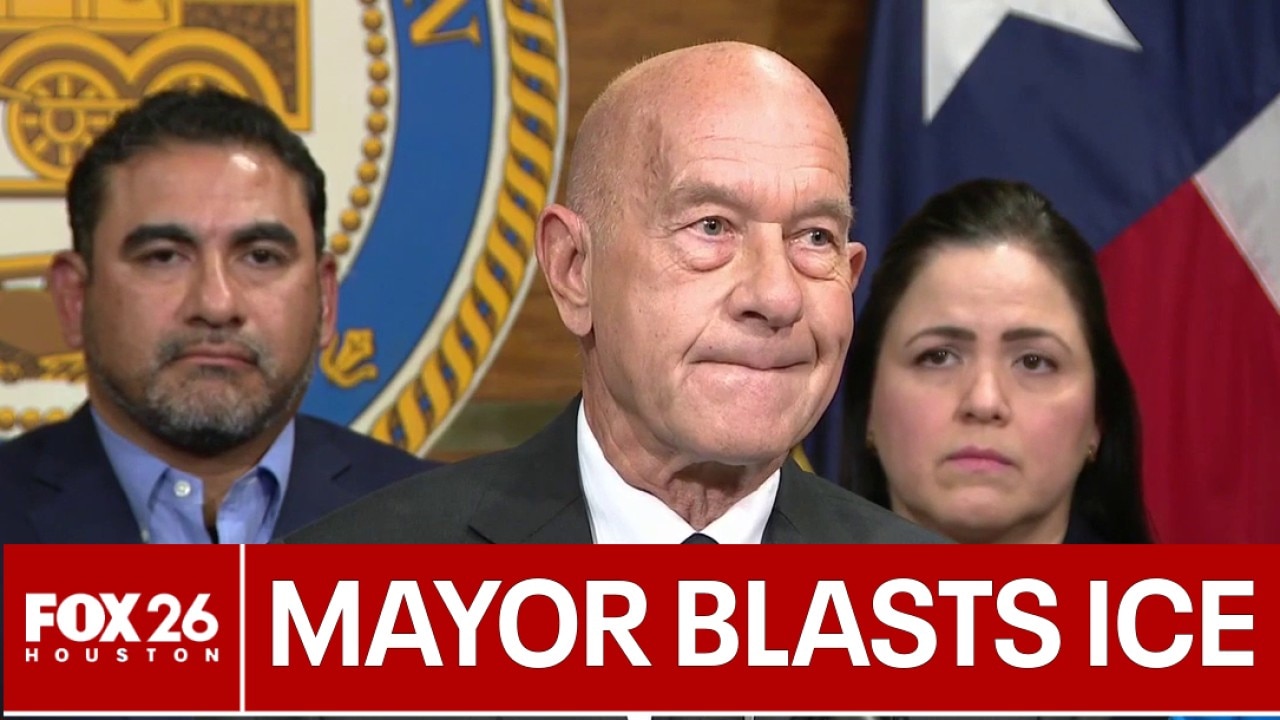 Houston Mayor John Whitmire blasts "Out of Control" ICE
