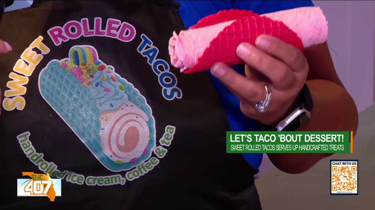 The 407 Scoop: Making Orlando's viral ice cream tacos 