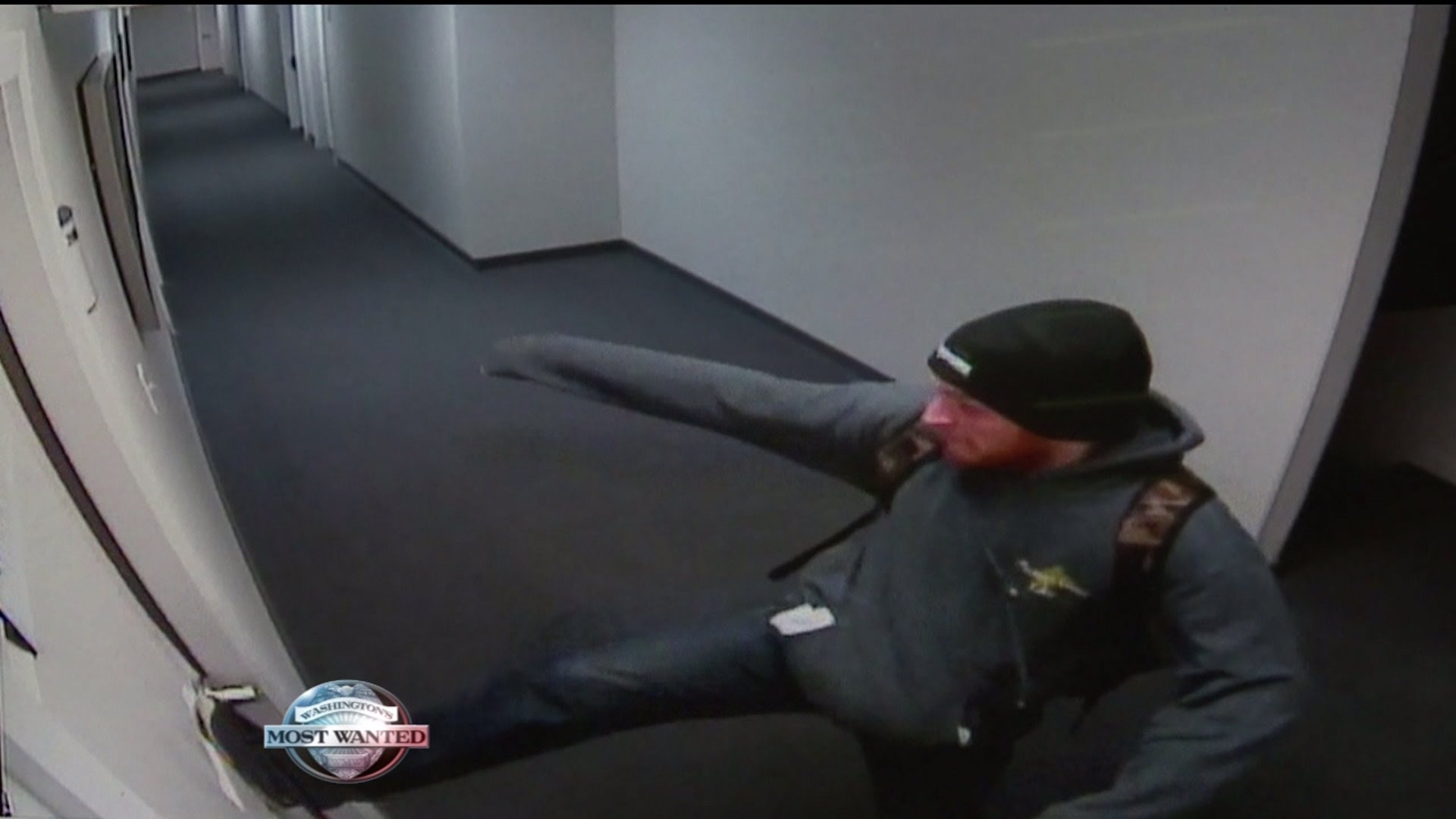 WANTED: Destructive business burglar