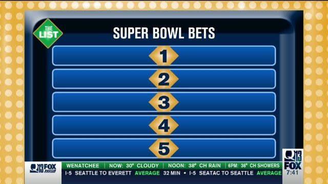 Top 5 things to bet on for the Super Bowl (besides the score)