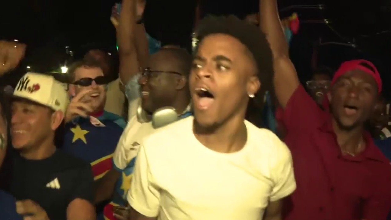 DR Congo fans celebrate historic win at Atlanta Stadium 