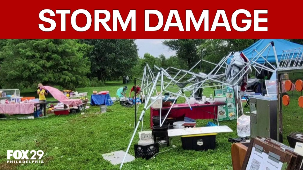 Storm impacts FDR Park market vendors in Philly  