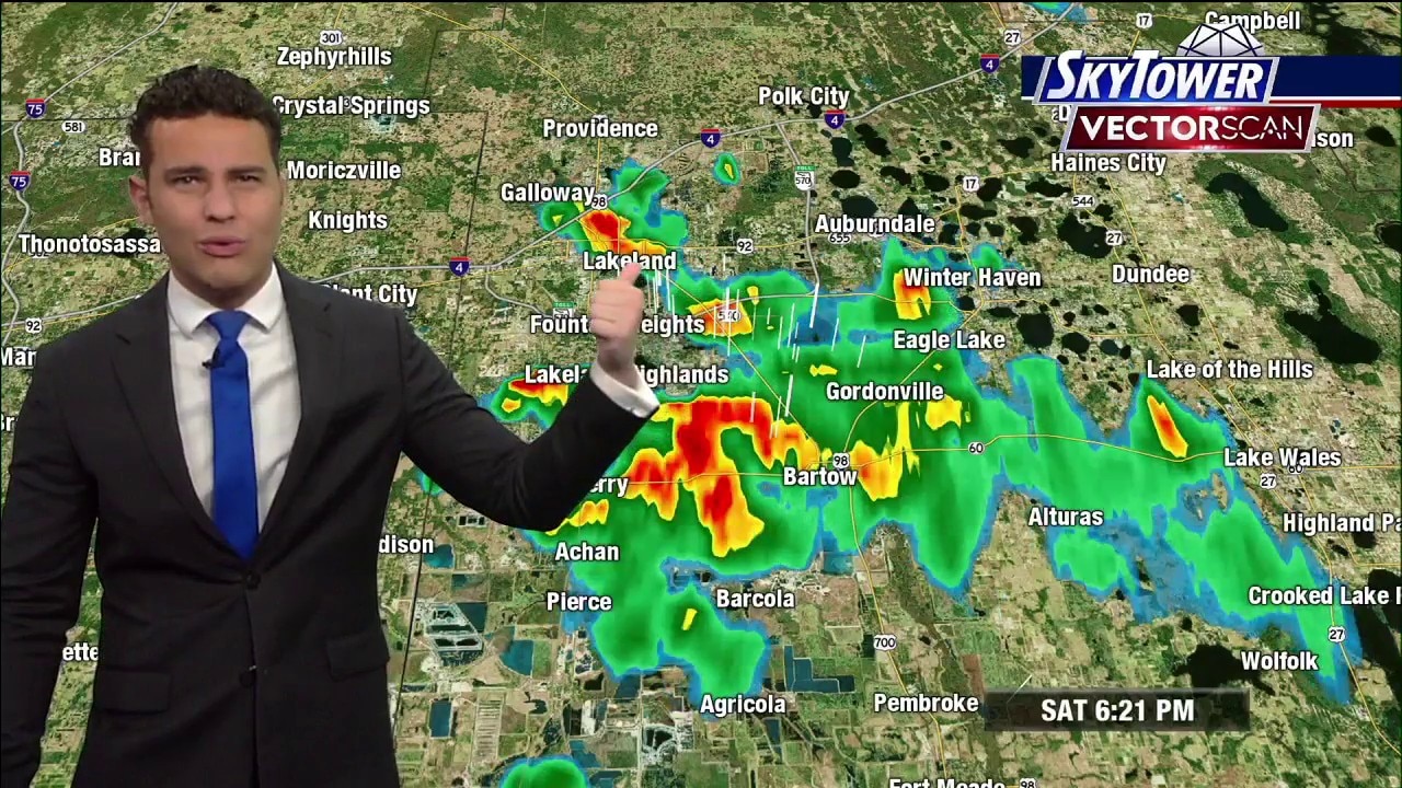 Tampa weather | Saturday evening forecast