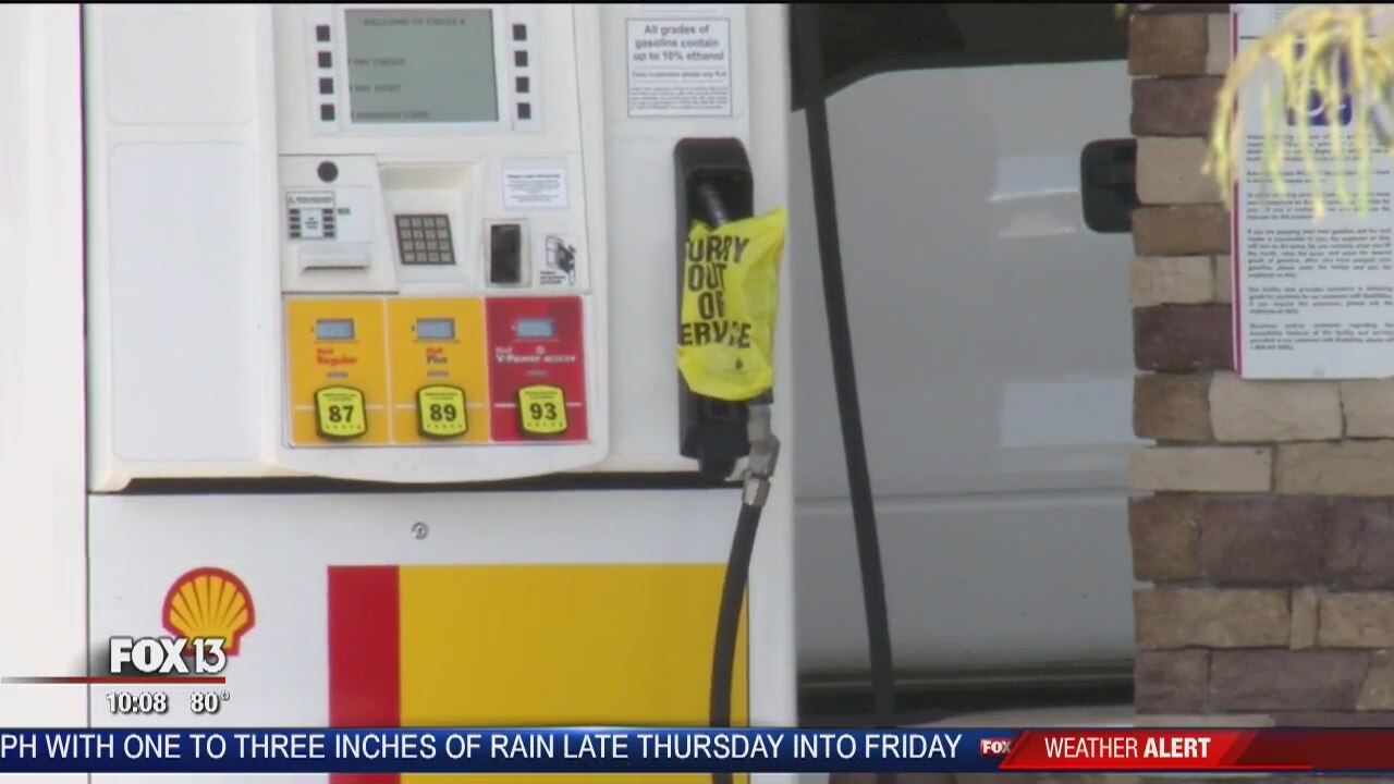 Shelters open, gas running out in Polk Co.