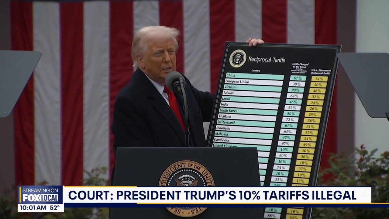 US news: court finds Trump's 10% tariffs illegal, Iran ceasefire violations