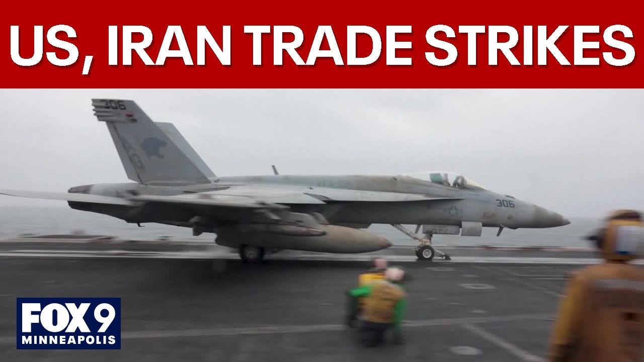 US strikes Iranian rocket launchers, Iran strikes back