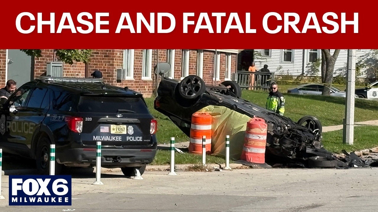Milwaukee carjacking, police chase ends in fatal crash