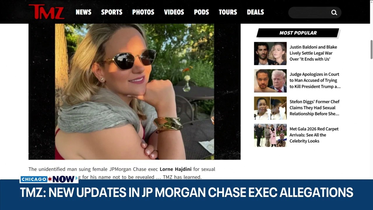 TMZ: JPMorgan employee seeks anonymity amid sexual harassment lawsuit | ChicagoNOW