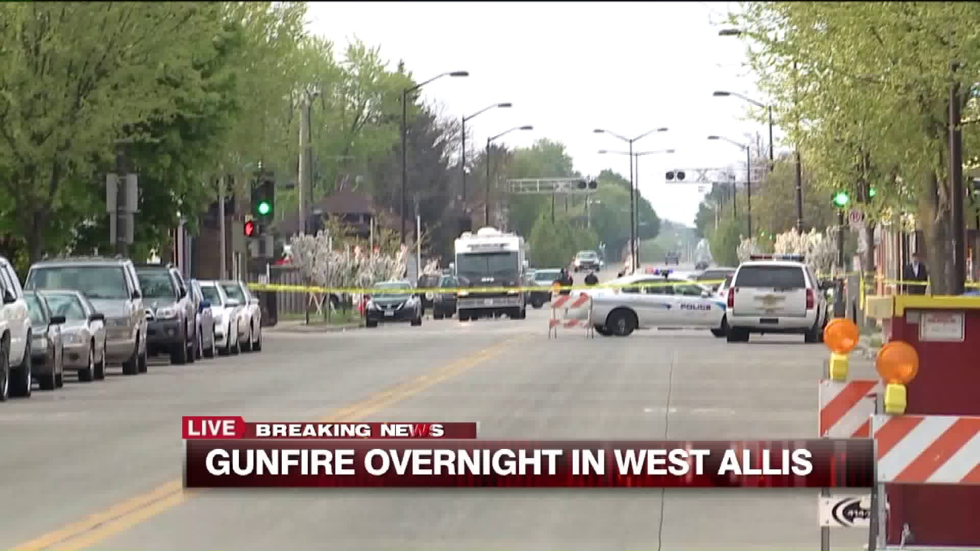 Gunfire wakes residents in a West Allis neighborhood