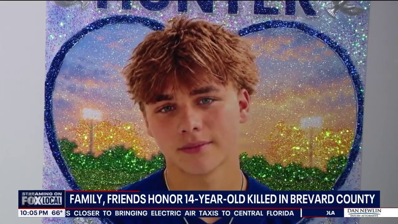 Community mourns 14-year-old Hunter Russey after alleged hit-and-run