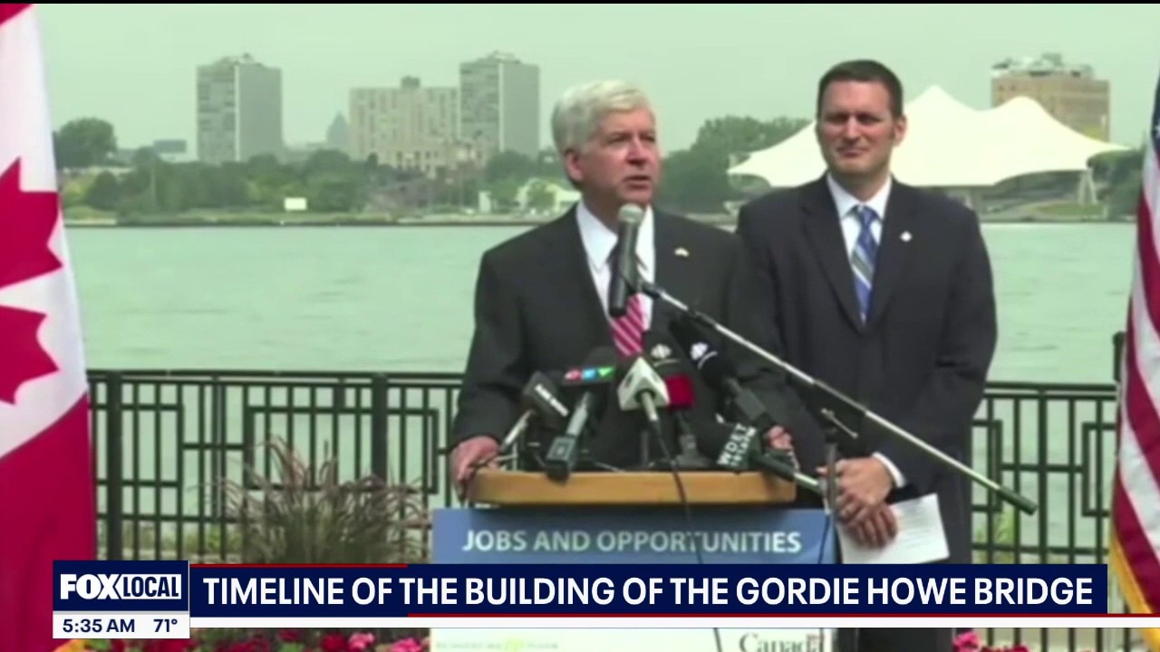 Opening of the Gordie Howe Bridge: Timeline shows the long road to completion