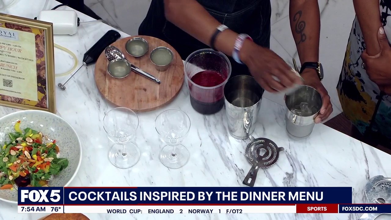 Royal Restaurant's Culinary Cocktails 