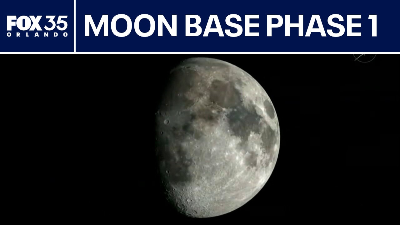 NASA unveils 3-phase mission Moon Base habitat | FULL