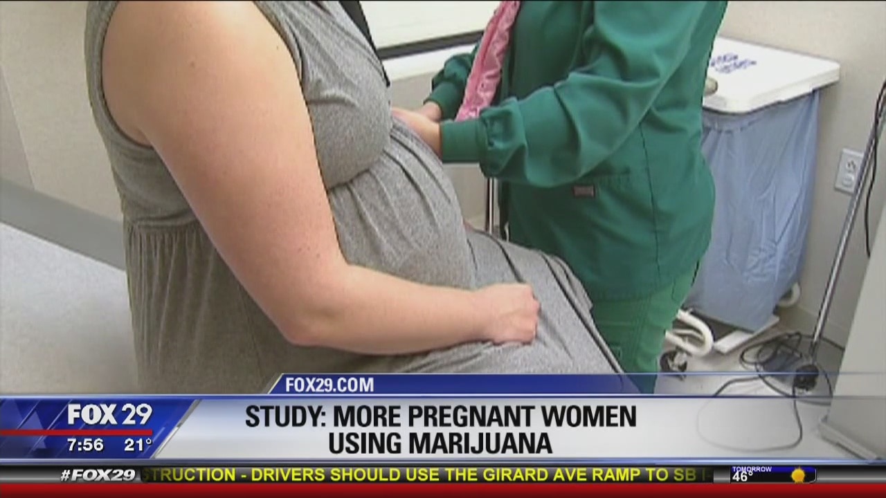 Problem with 62% more pregnant women in U.S. using pot (2002-2014 study)