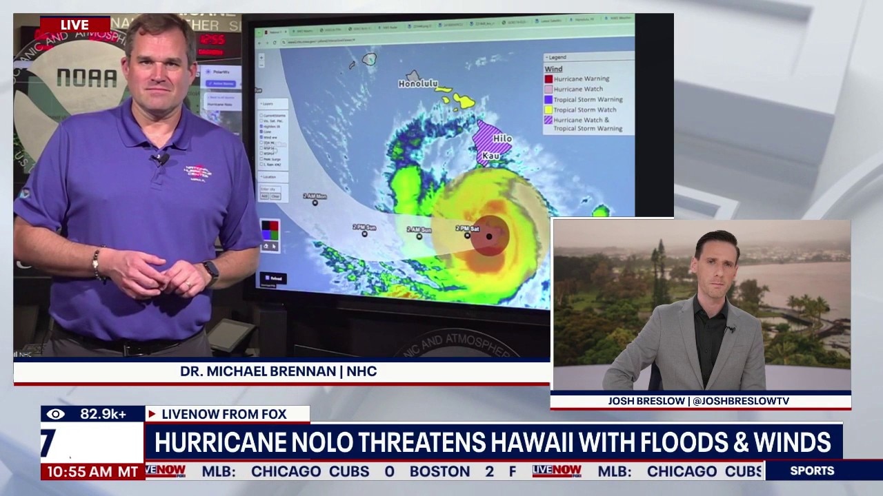 Hurricane Nolo threatens Hawaii with floods
