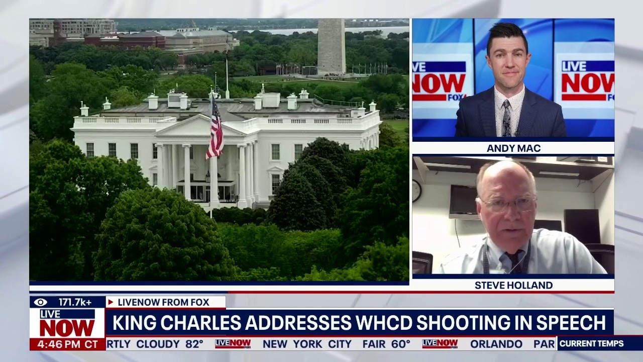 King Charles III addresses WHCD shooting in speech
