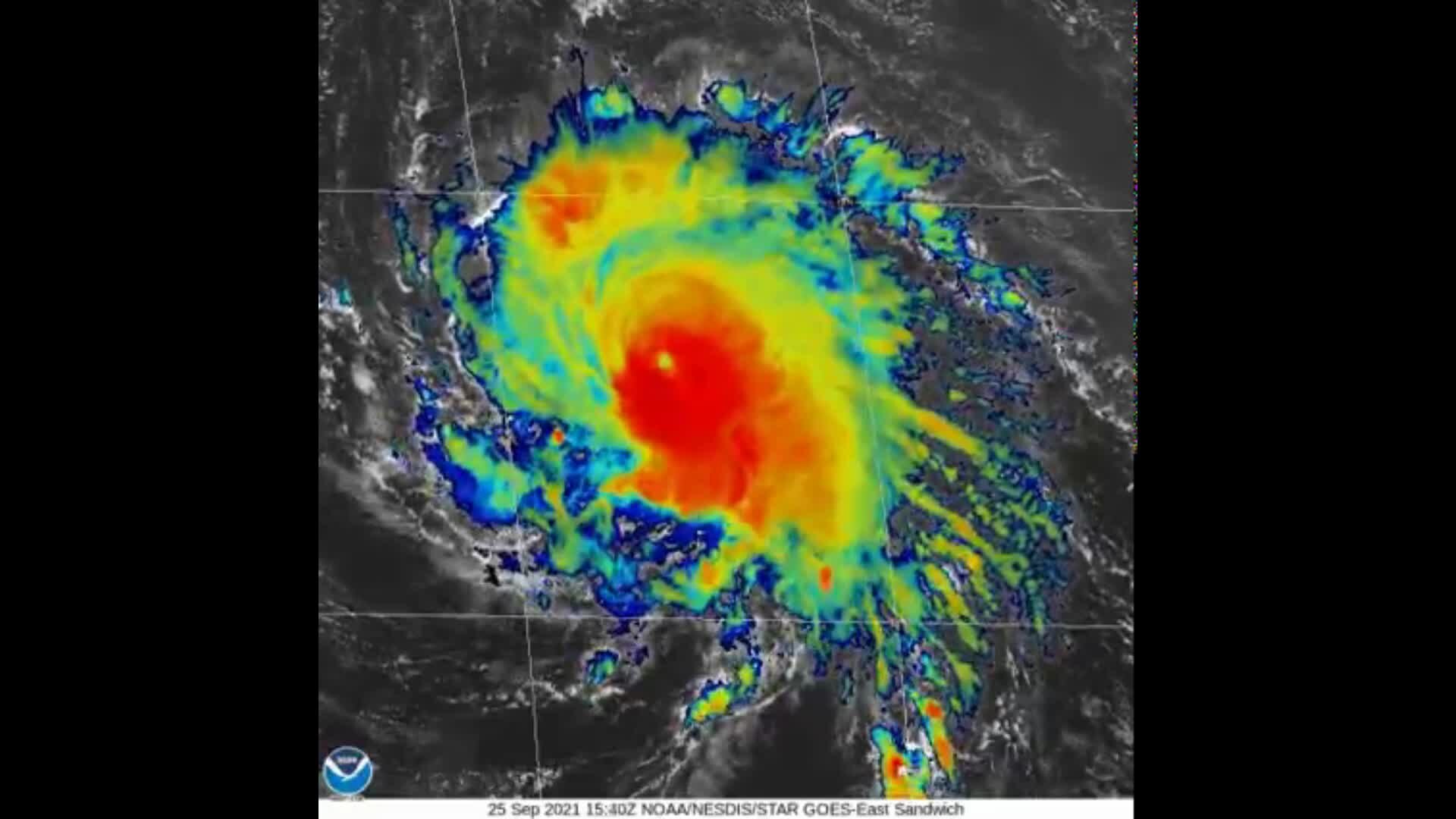Hurricane Sam Strengthens to Category 4 Storm in Central Atlantic