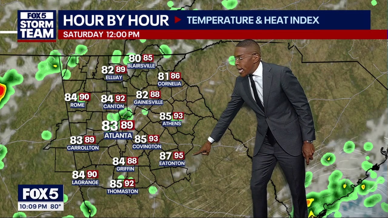 Friday night forecast