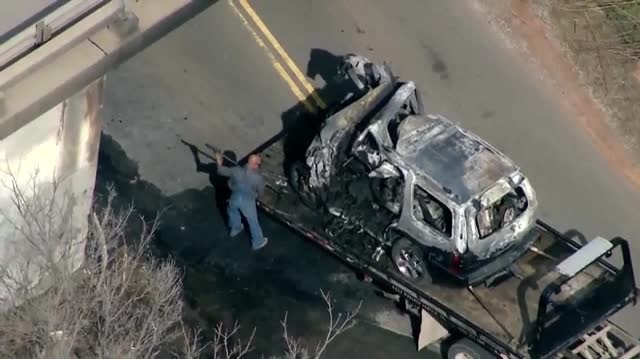 Raw video shows the scene of crash involving Aubrey McClendon
