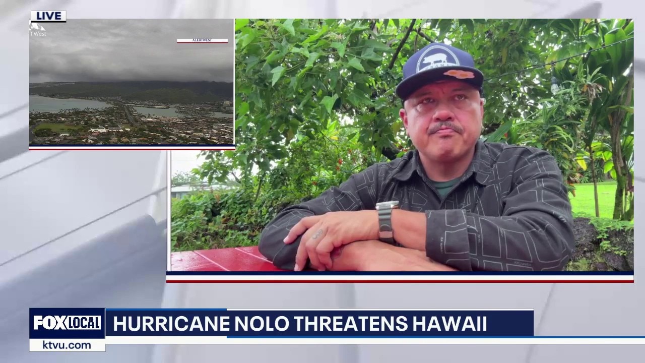 Hawaiian business owner and resident describes challenges this season as Hurricane Nolo approaches