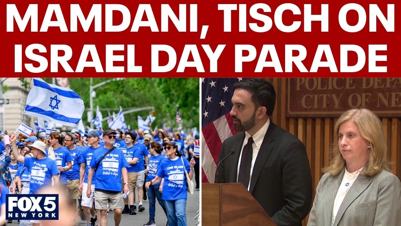 FULL: Mamdani, Tisch share Israel Day Parade safety plans