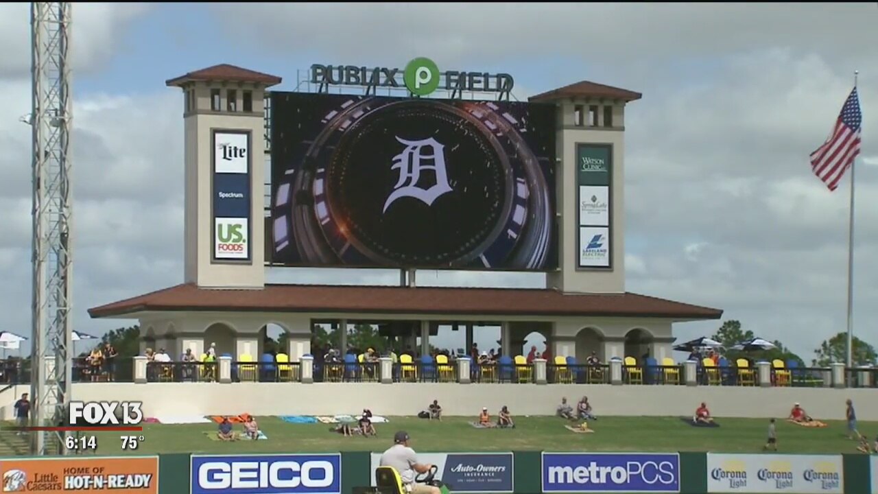 Tigers open spring training with new facility