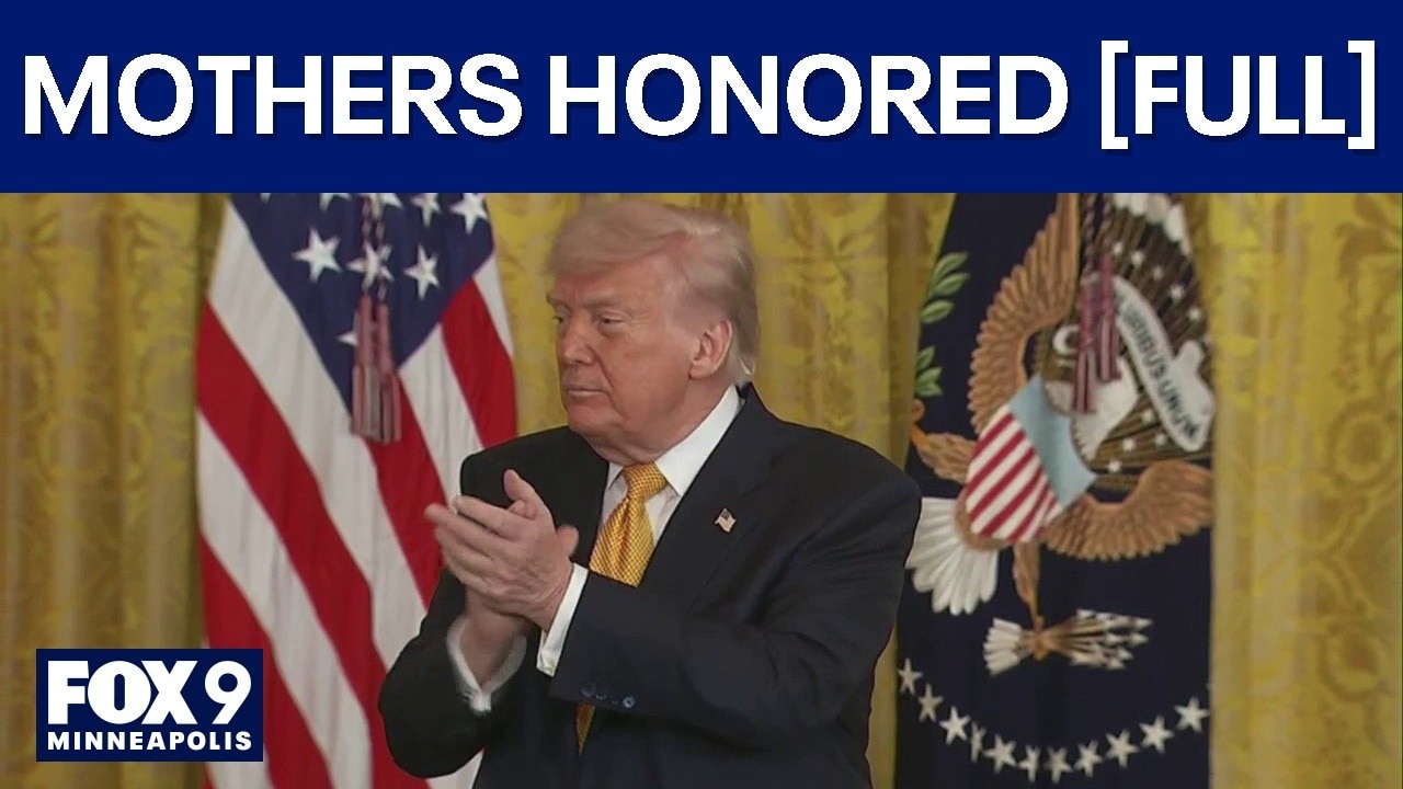 Trump honors military mothers at White House [FULL]