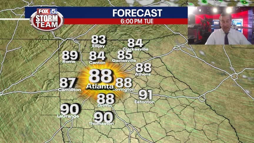 Monday Night Weather Update