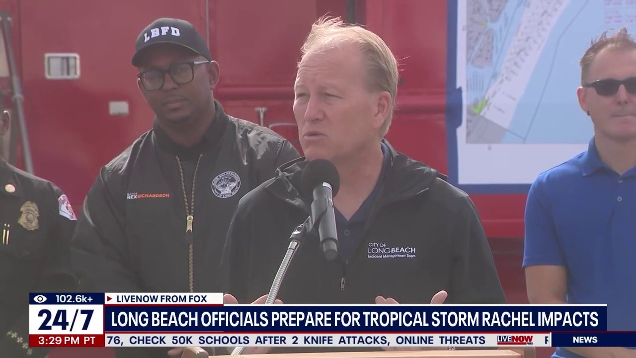 Long Beach officials prepare for tropical storm damage