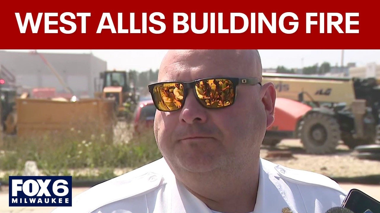 West Milwaukee structure fire; West Allis assistant fire chief provides brief
