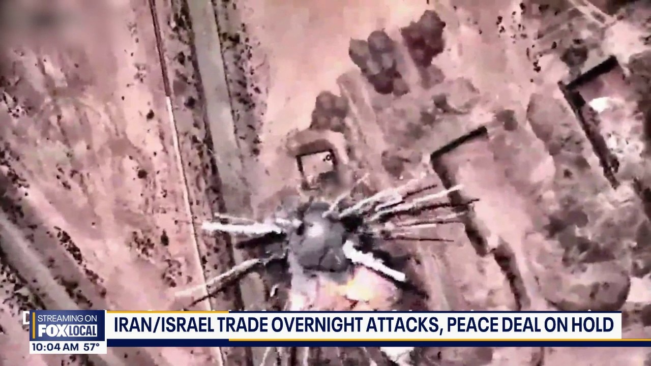 Iran and Israel trade overnight attacks, peace deal on hold