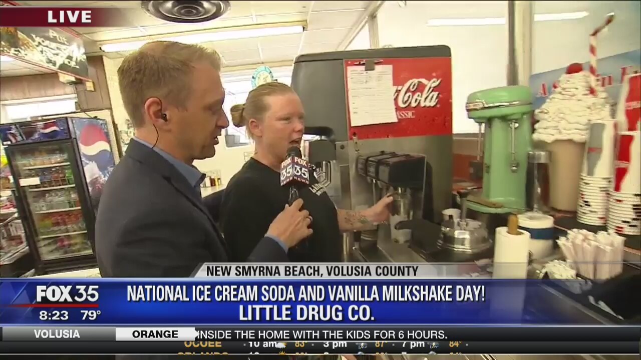David Does It: National Ice Cream Soda and Vanilla Milkshake Day!