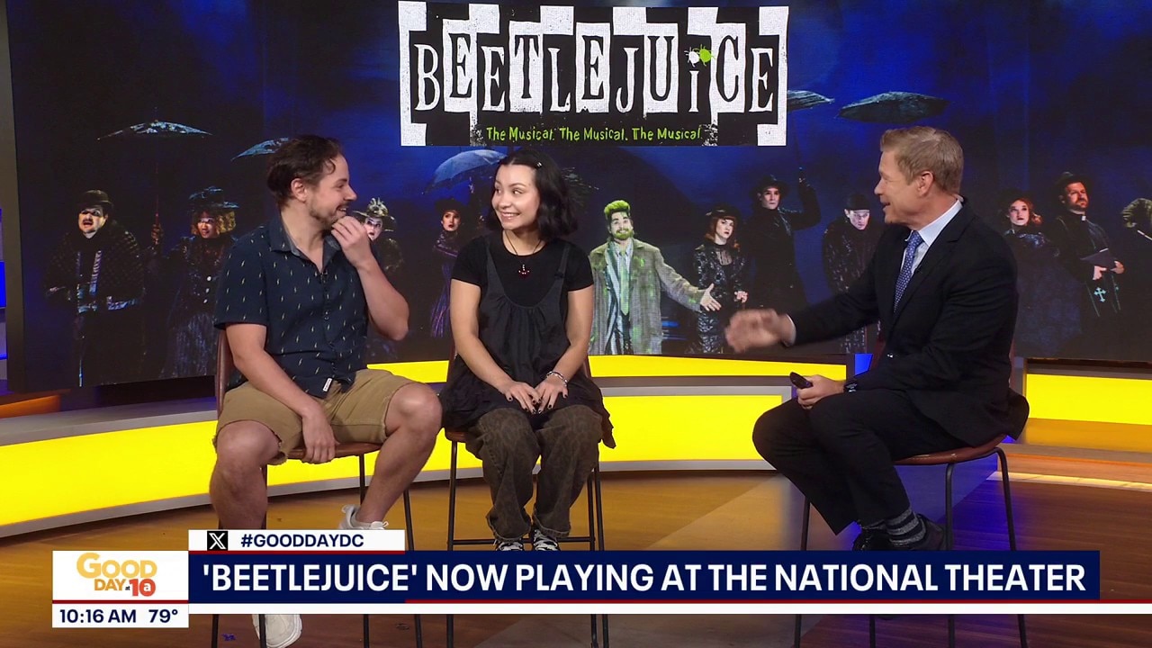 'Beetlejuice' now playing at The National Theatre