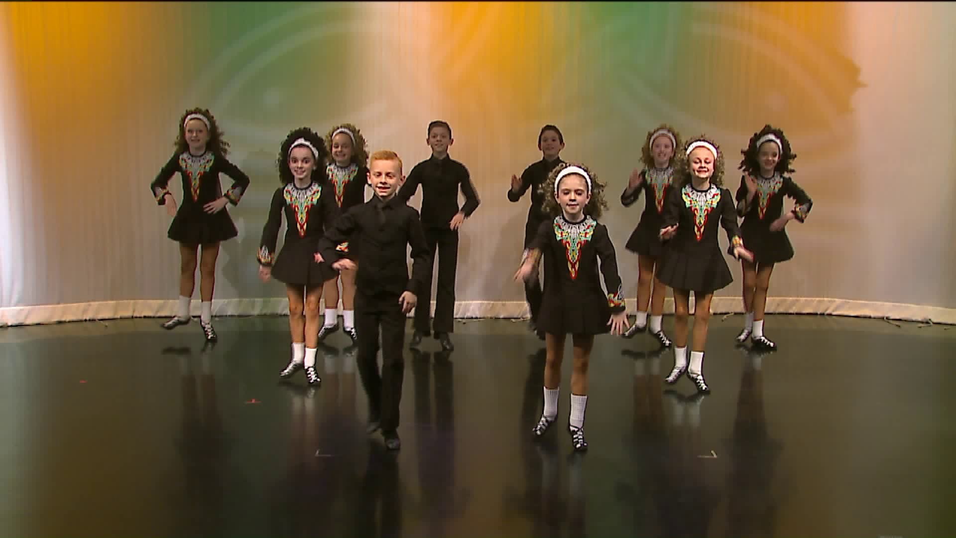 Trinity Irish Dancers perform