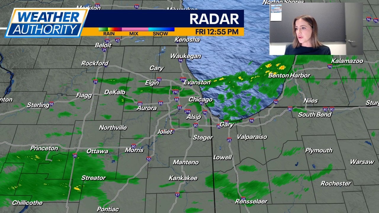 Chicago weather: Scattered showers today, summer heat surge next week
