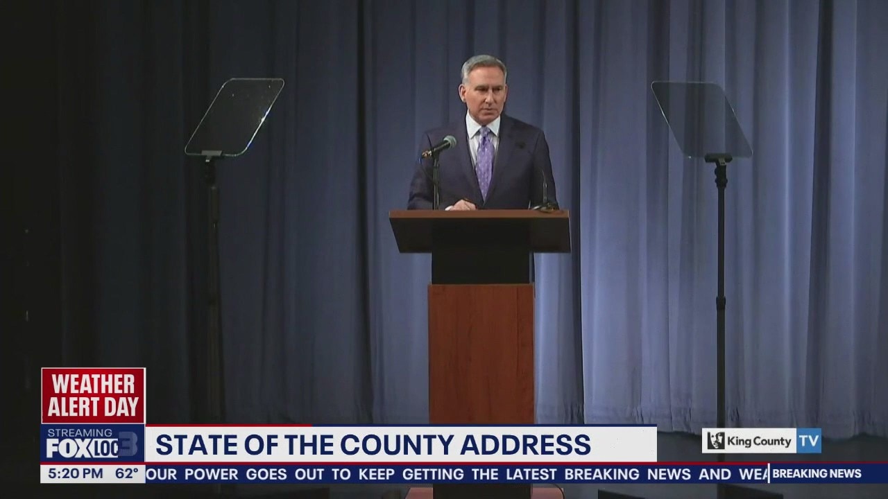 King County Executive delivers his final State of the County address