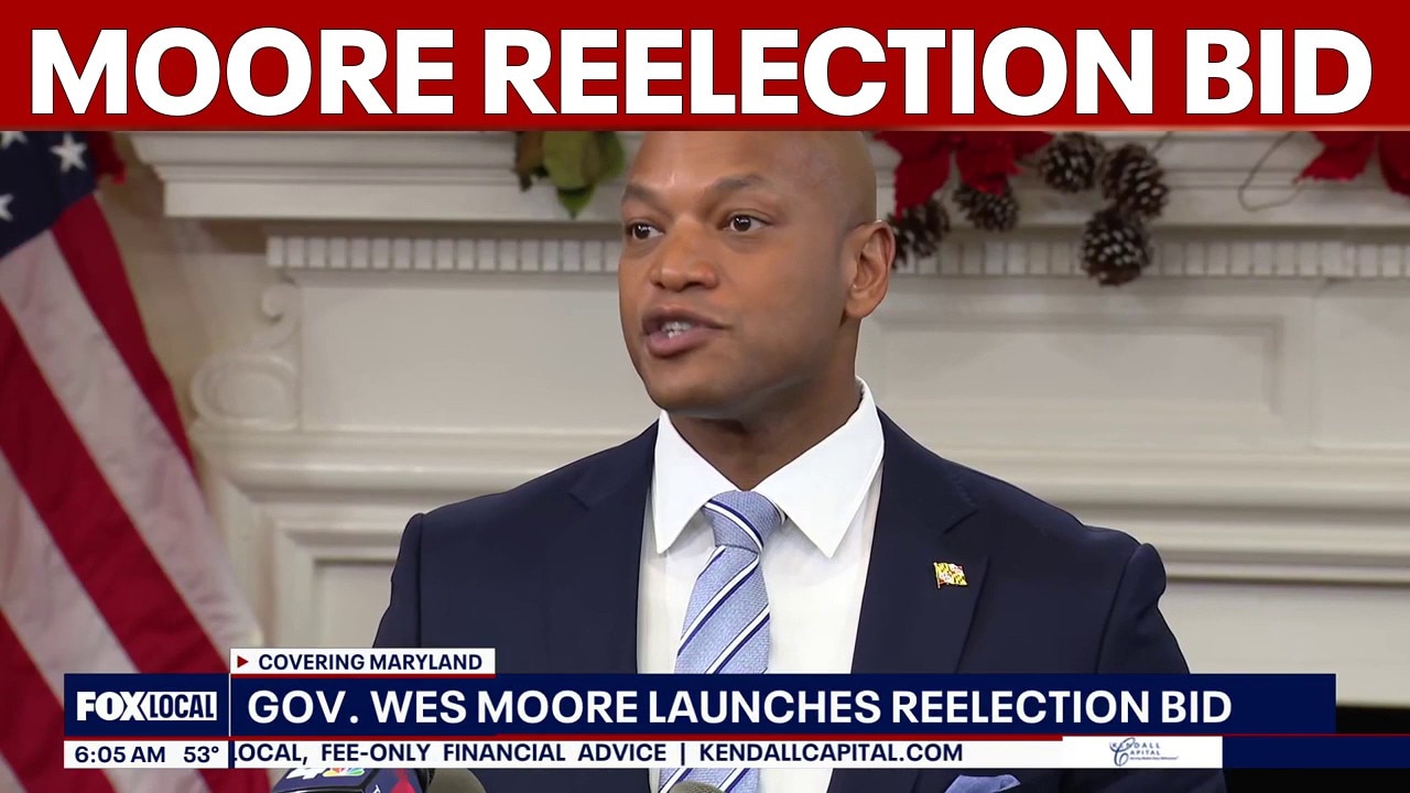 Gov. Wes Moore launches reelection bid