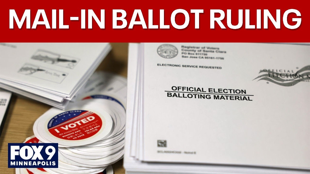 Supreme Court rejects Trump's mail-in ballot restrictions