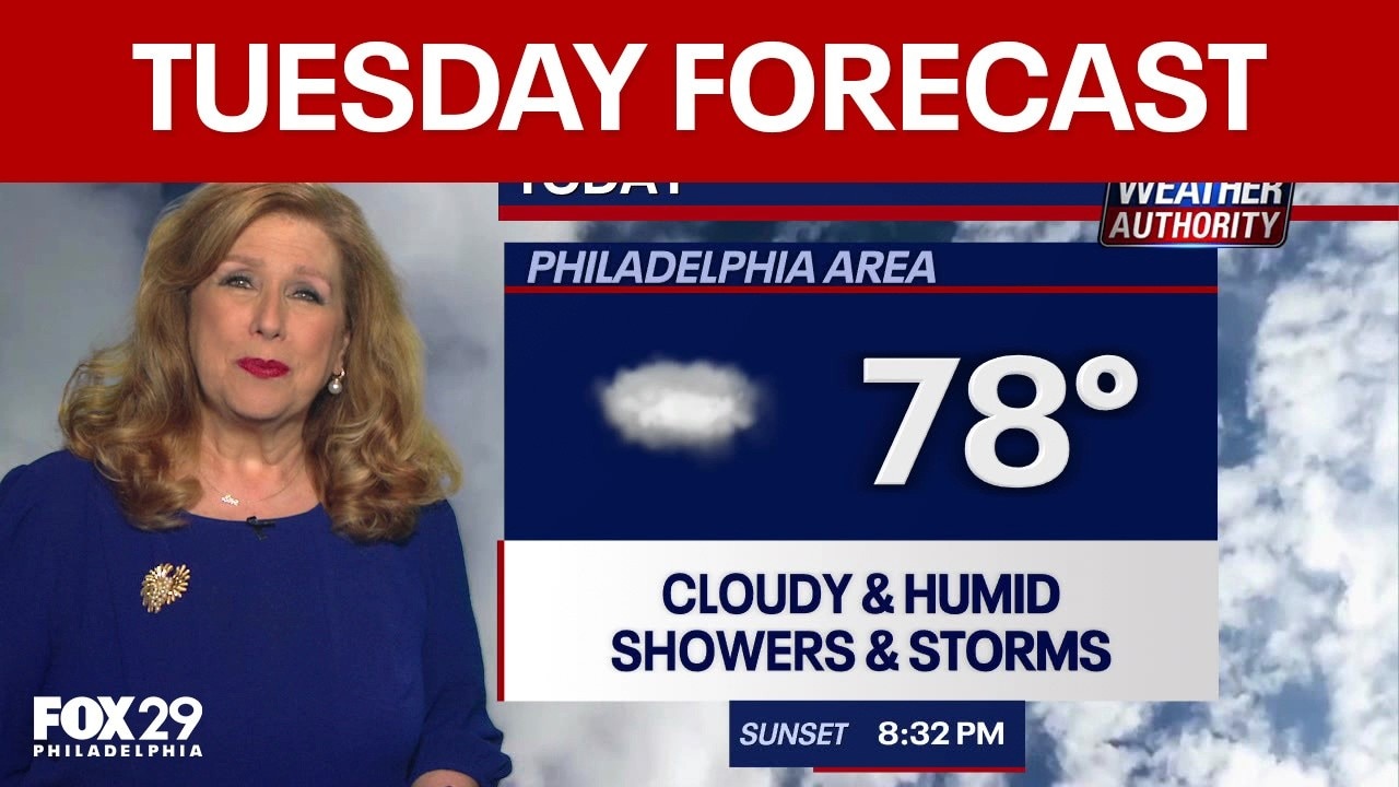Philadelphia weather: Tuesday forecast
