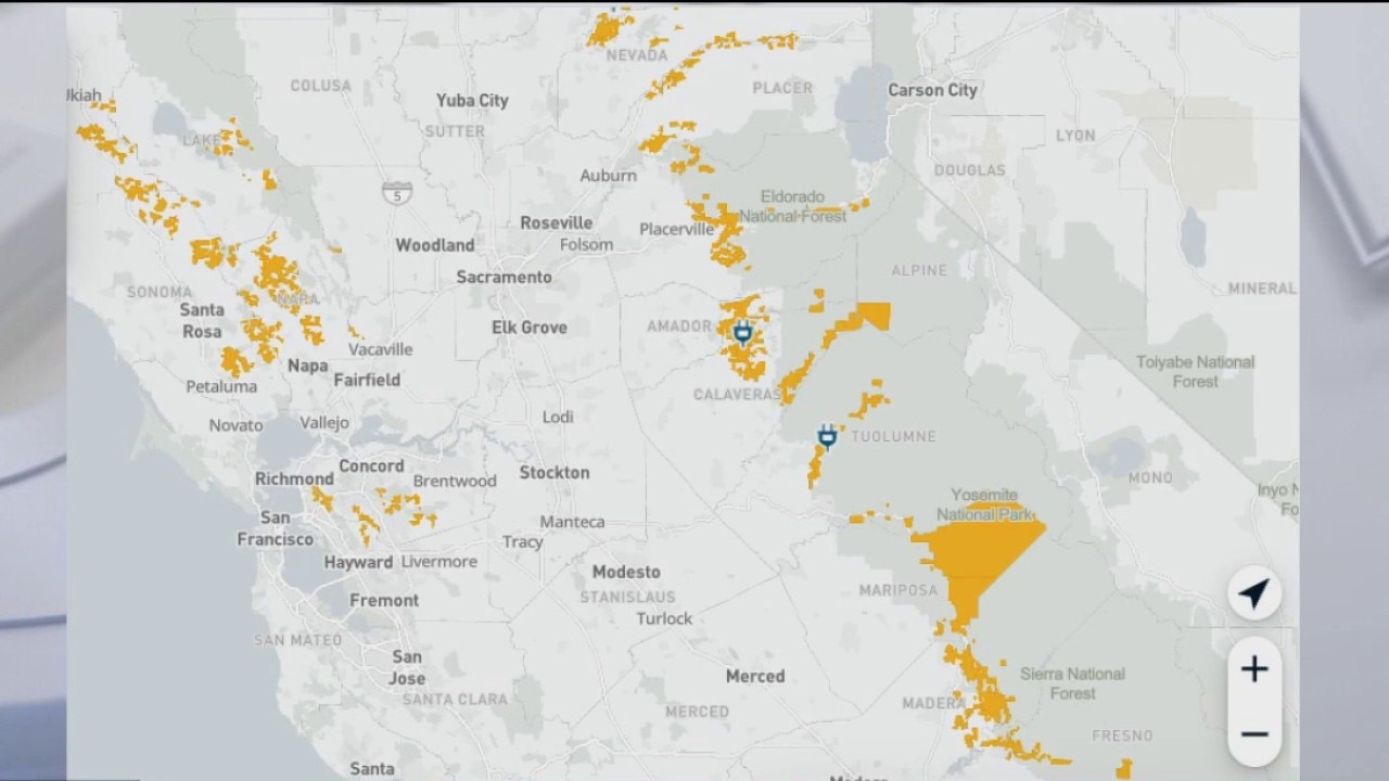 PG&E plans power outages for Bay Area, Northern California