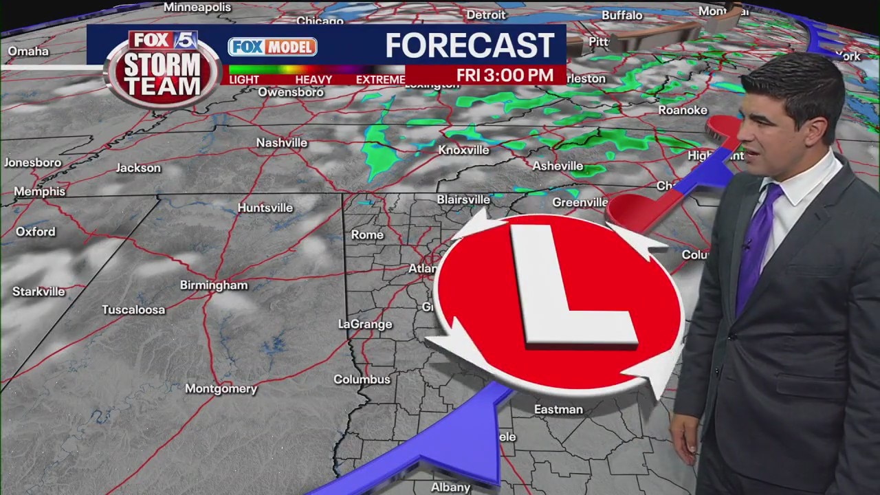 Thursday afternoon forecast