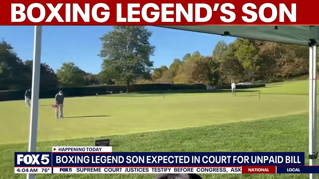Boxing legend’s son expected in court for unpaid bill | FOX 5 AT 4AM