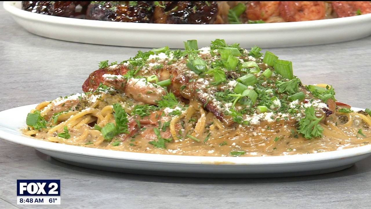 Chef Bugattii returns with pasta surf & turf recipe