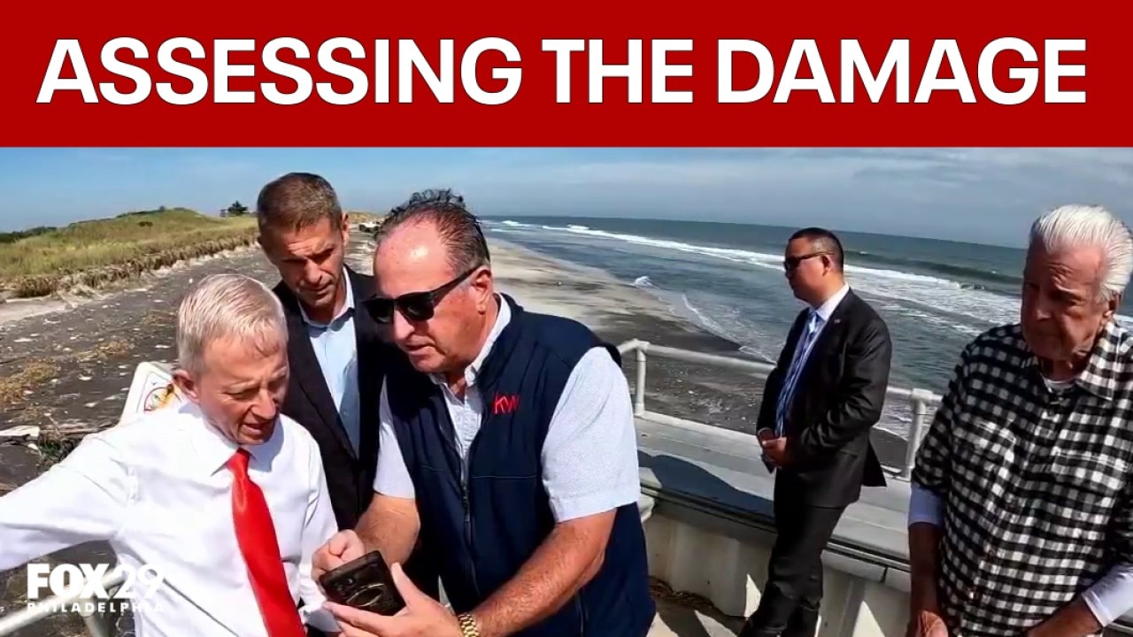 Officials tour NJ storm damage, seek federal help
