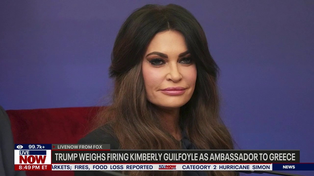 Trump 'looking at' firing Kimberly Guilfoyle