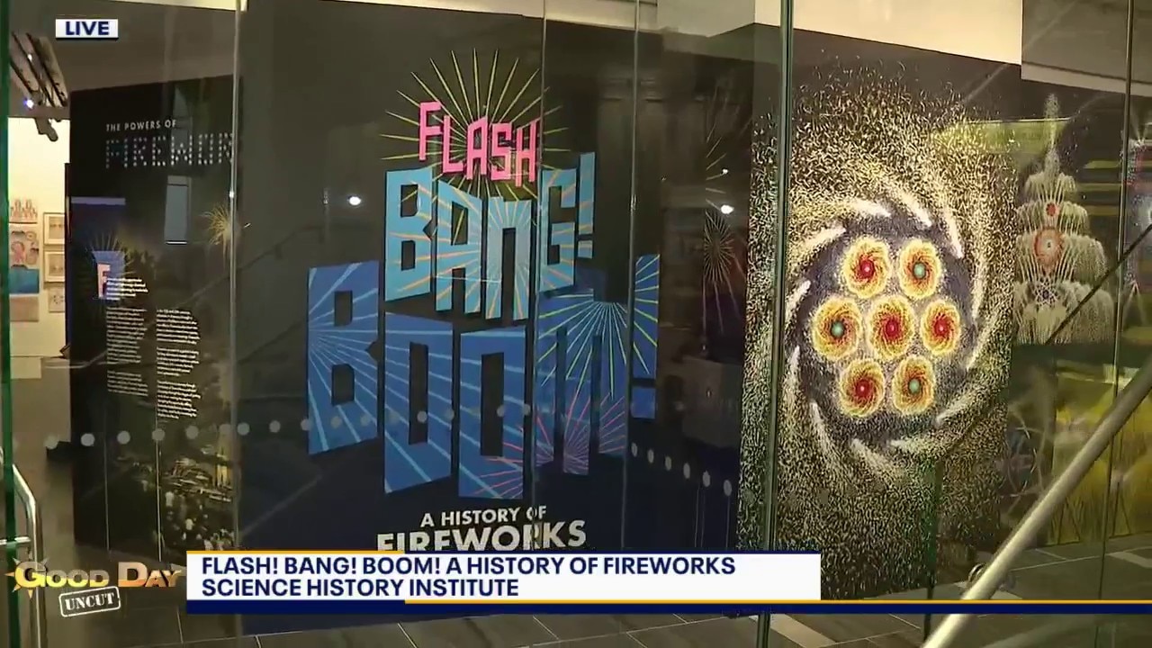 Good Day Uncut: Fireworks Exhibit at the Science History Institute