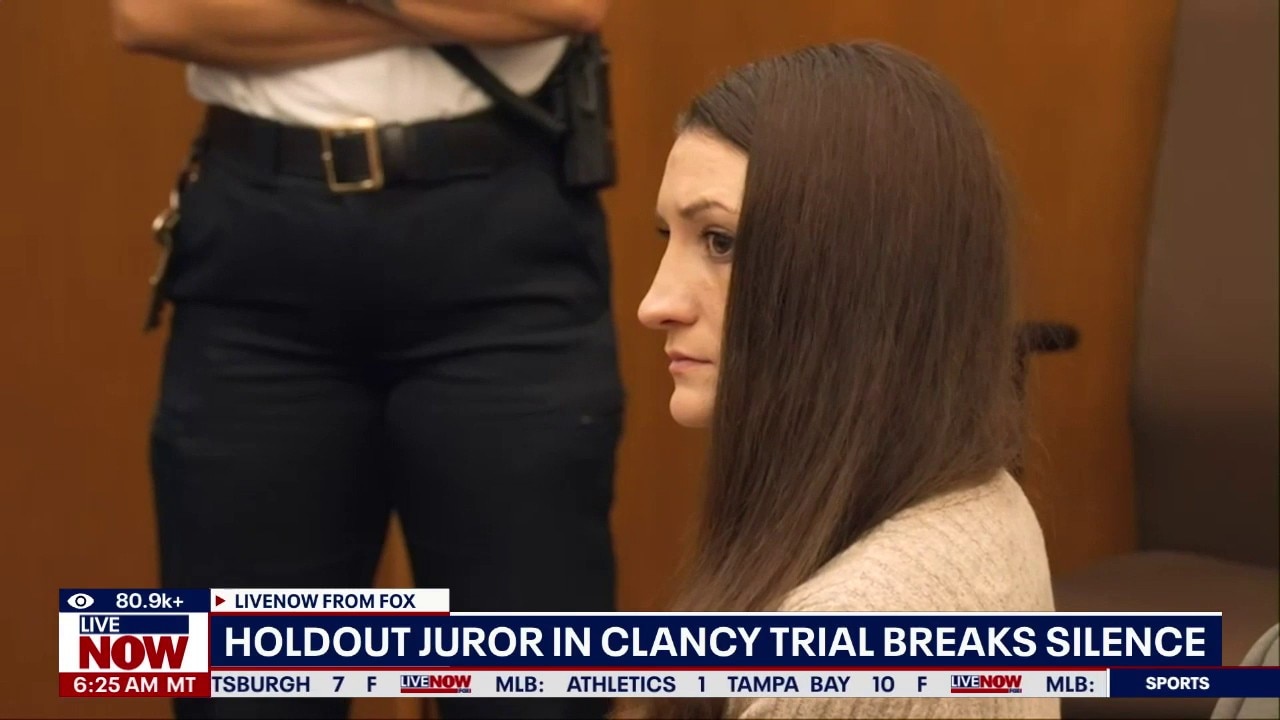 Holdout juror in Clancy trial breaks silence