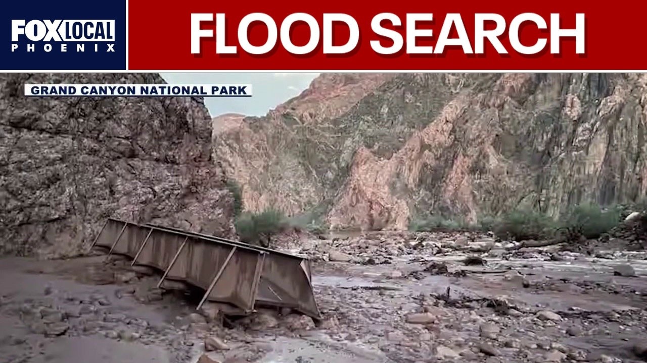 Grand Canyon flash floods leave 1 missing as rescue efforts continue