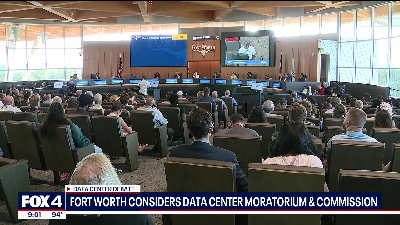 Fort Worth considers a pause on new data centers