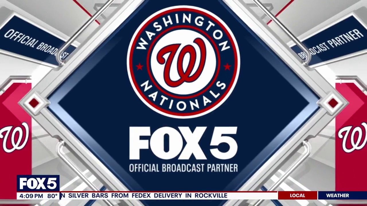 Nationals vs Giants tonight at 6:45 p.m. on FOX 5